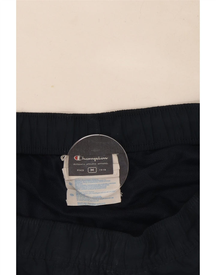 Champion Herren-Sport-Shorts mit Grafik, Mittelgroßes marineblaues Colourblock-Polyester