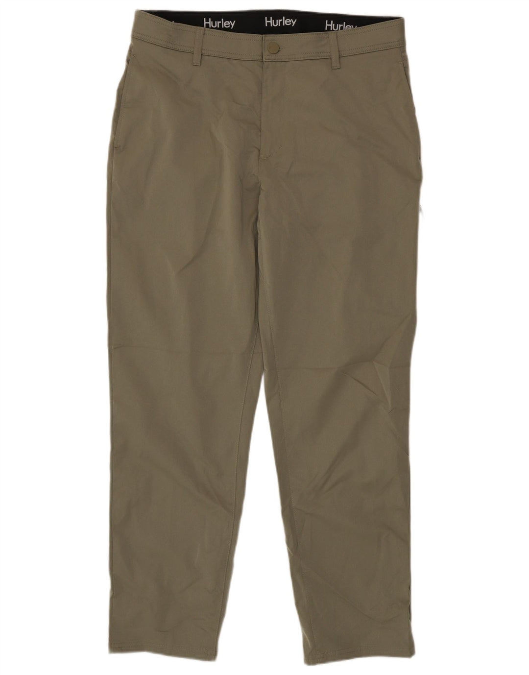 Hurley Herren Tapered Chino-Hose W36 L32 Khaki Polyester