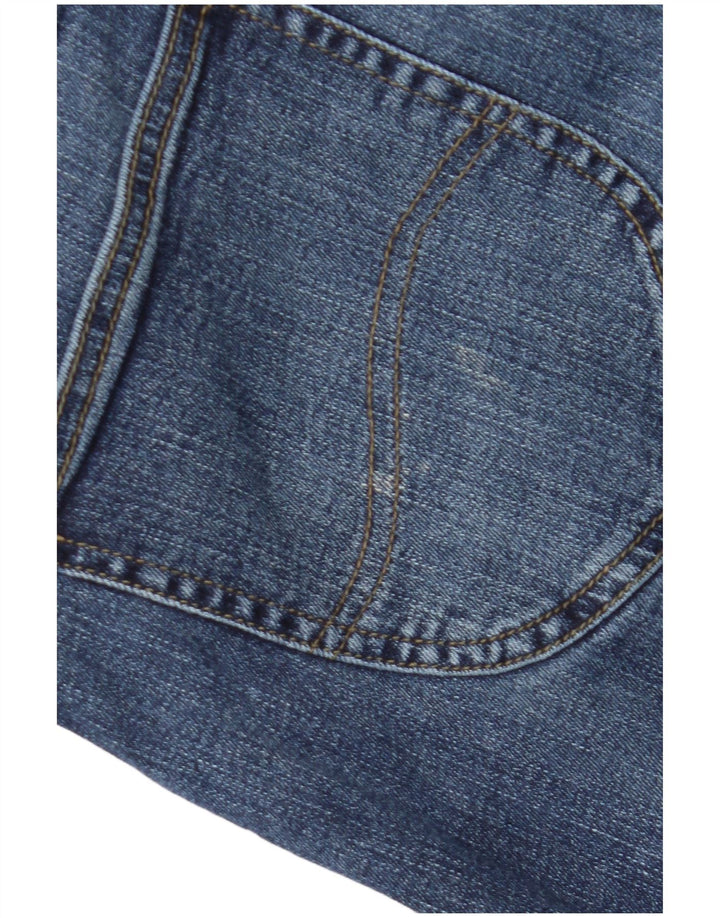 Lee Herren Straight Jeans W34 L27 Blau