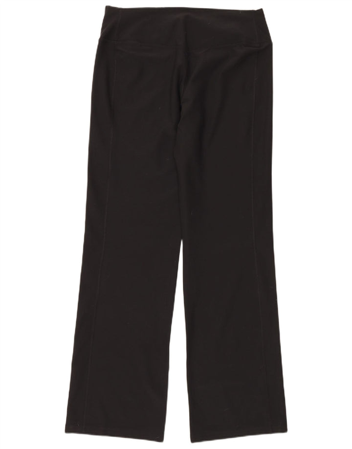 NIKE Damen Dri Fit Trainingshose UK 14 Large Schwarz Polyester