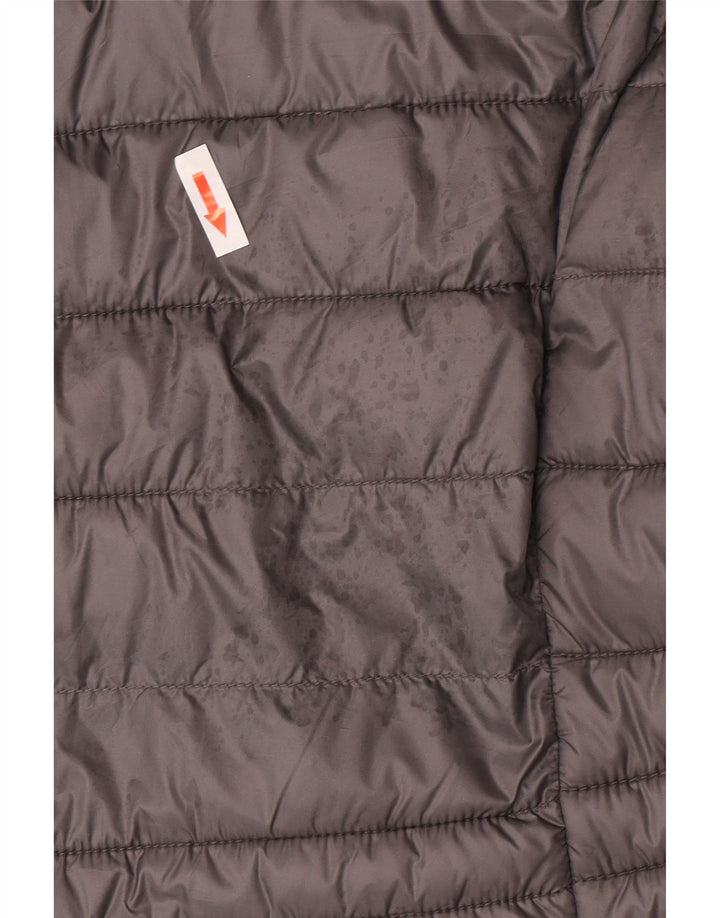 Champion Damen Wattierte Jacke IT 44 Mittelgrau
