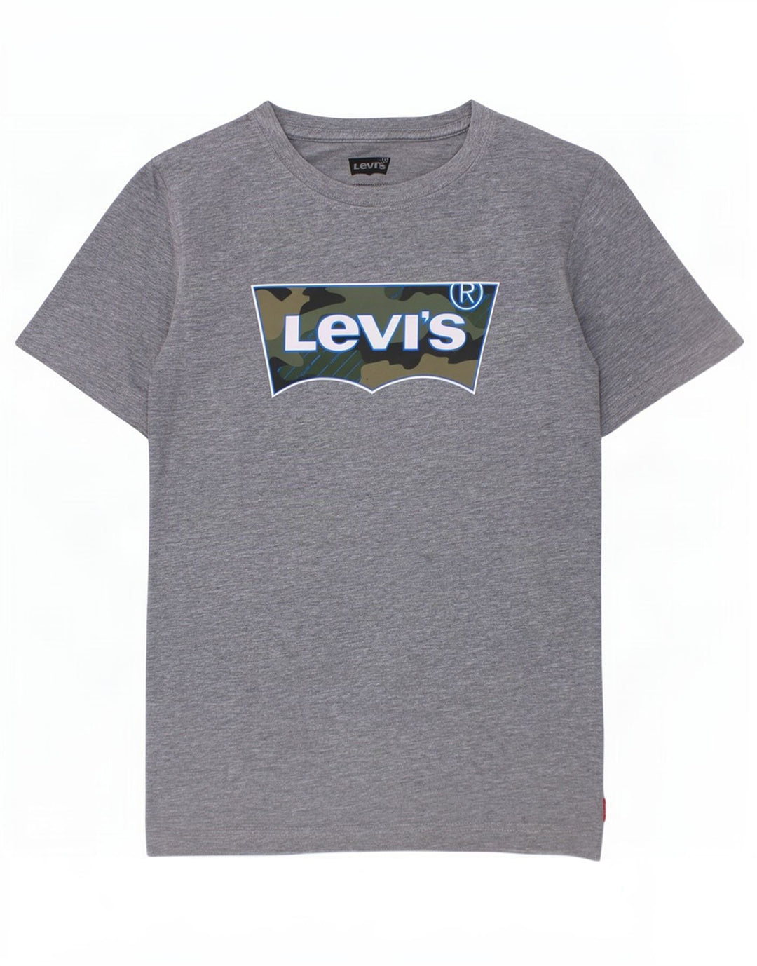 Levi's Jungen Grafik-T-Shirt-Oberteil, 13–14 Jahre, Grau