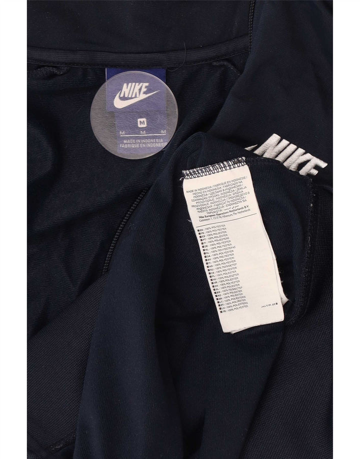 Nike Herren-Trainingsanzug-Oberteil, Mittelgroßes marineblaues Farbblock-Polyester