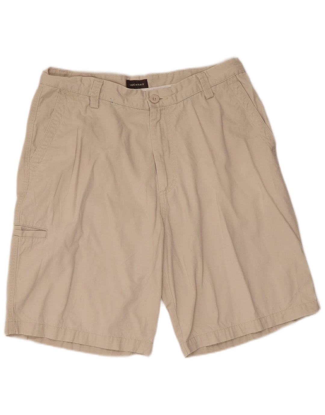 Dockers Herren Cargoshorts W34 Large Beige Baumwolle