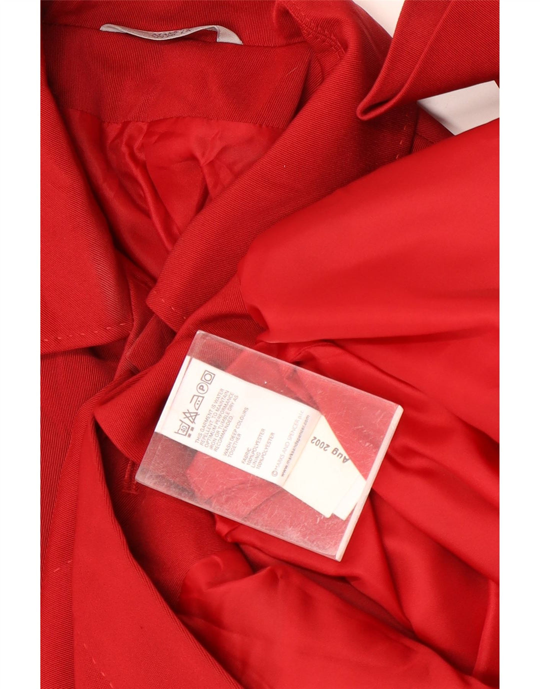Marks & Spencer Damenmantel UK 8 Small Rot Polyester