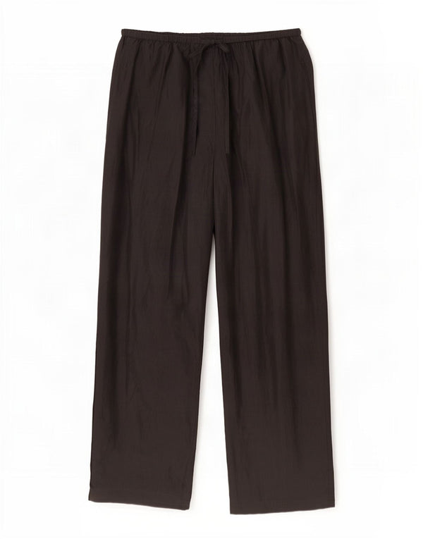 Monsoon Damen-Freizeithose mit lockerer Passform, UK 12, M, B32, L30, schwarze Seide