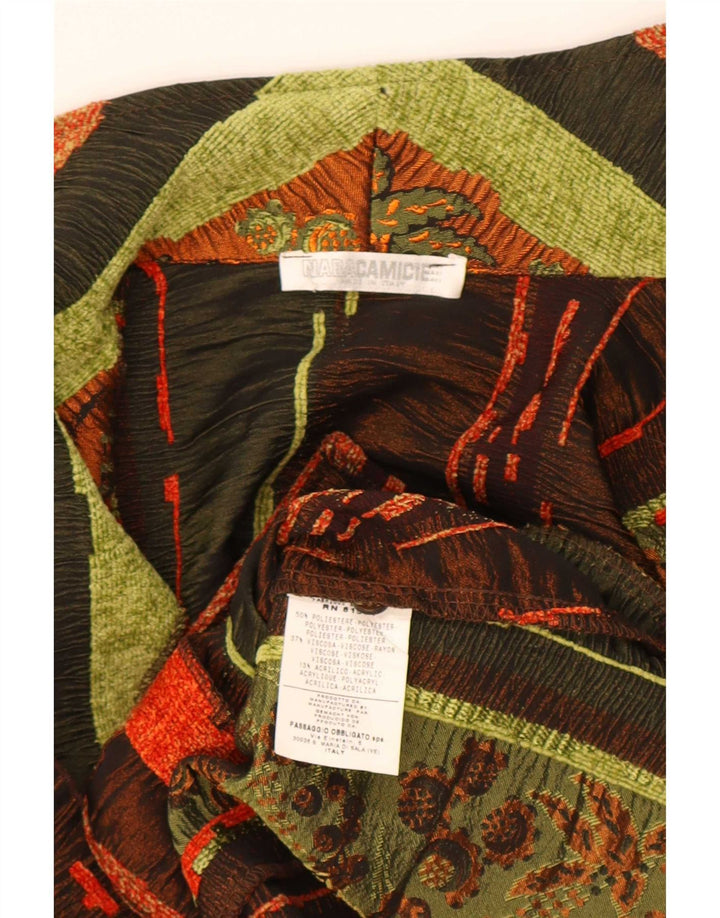 Naracamicie Damen-Hemdbluse in Wickeloptik, Gr. 10, Größe S, mehrfarbig, gestreift
