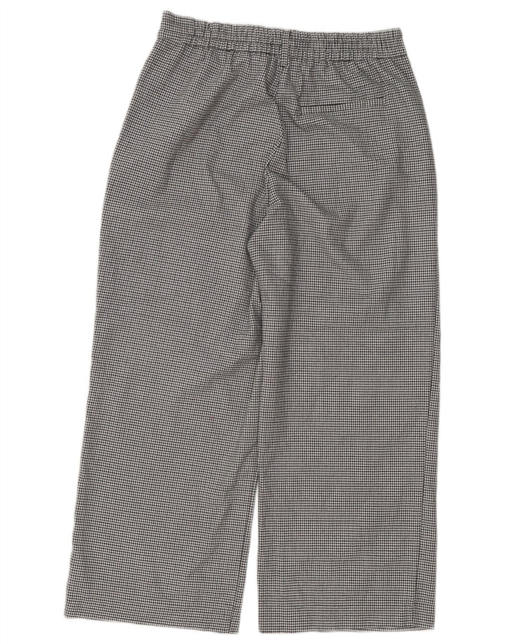 Zara Damen Trafaluc verkürzte Hose Medium W28 L25 Schwarzer Hahnentritt