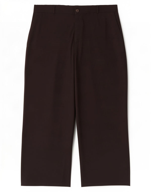 Zara Womens High Waist Wide Leg Chino Trousers 2XL W34 L29 Black Polyester