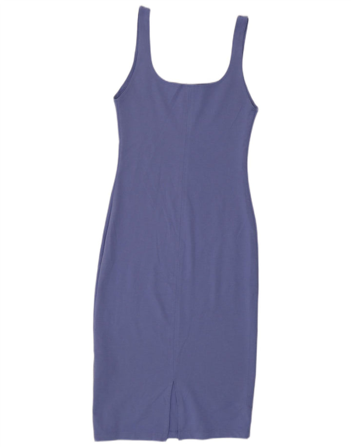 Ärmelloses, figurbetontes Damenkleid von Zara, UK 12, Mittelviolett, Polyester