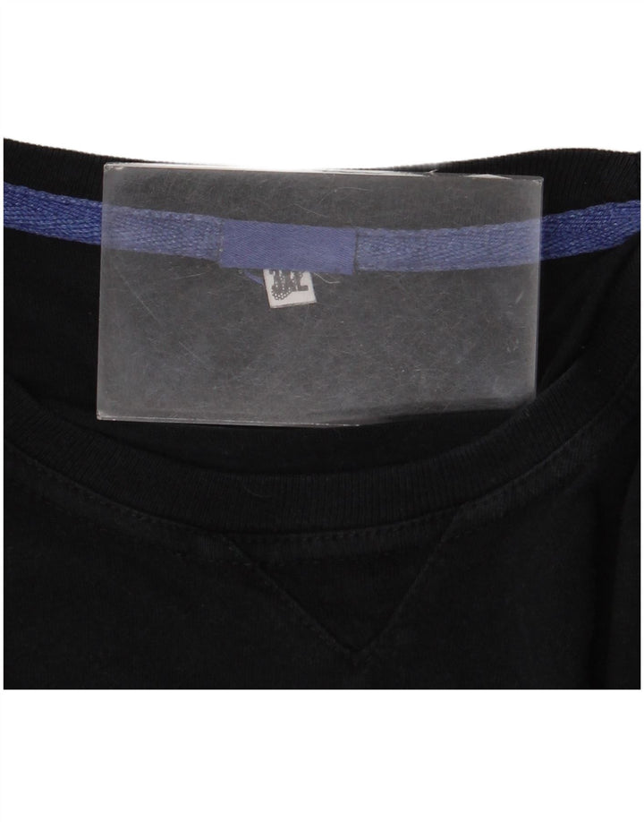 Asics Herren T-Shirt Top 3XL Schwarz Baumwolle