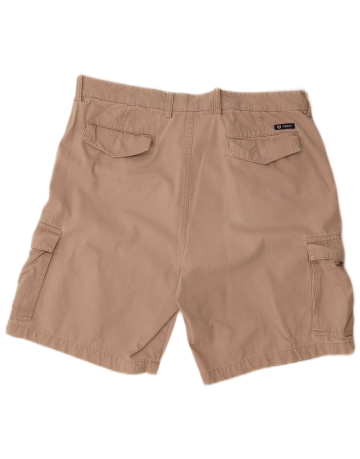 Chaps Herren Cargo-Shorts W36 Large Beige Baumwolle