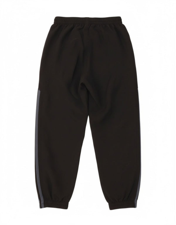 Adidas Jungen-Trainingshose, Jogginghose, 9–10 Jahre, schwarzes Polyester