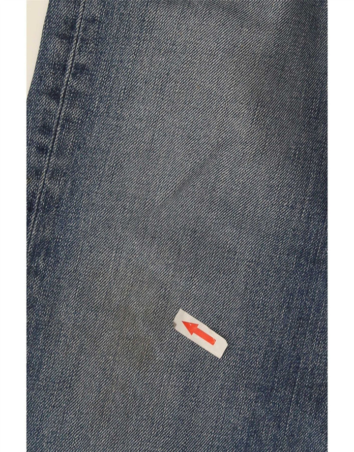 Marlboro Classics Herren Straight Jeans W33 L30 Blaue Baumwolle