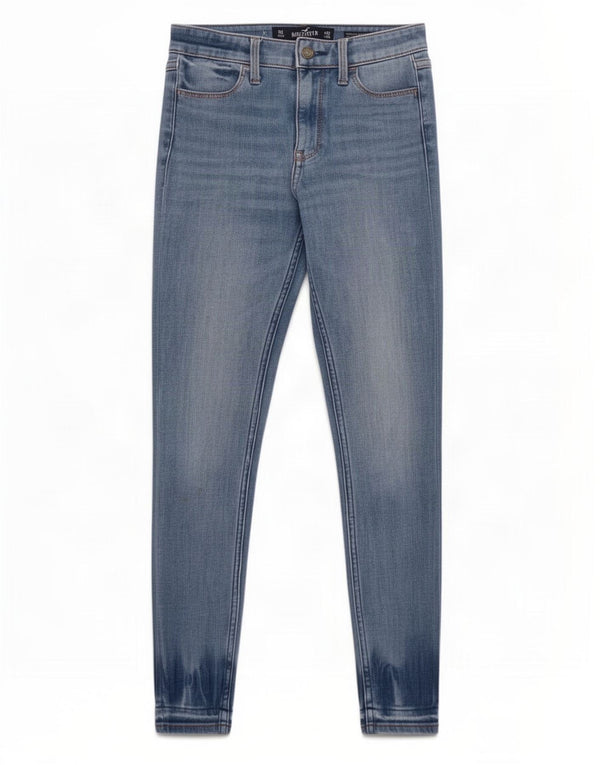 Hollister Damen High Rise Skinny Jeans US 0 XS W24 L26 Blau