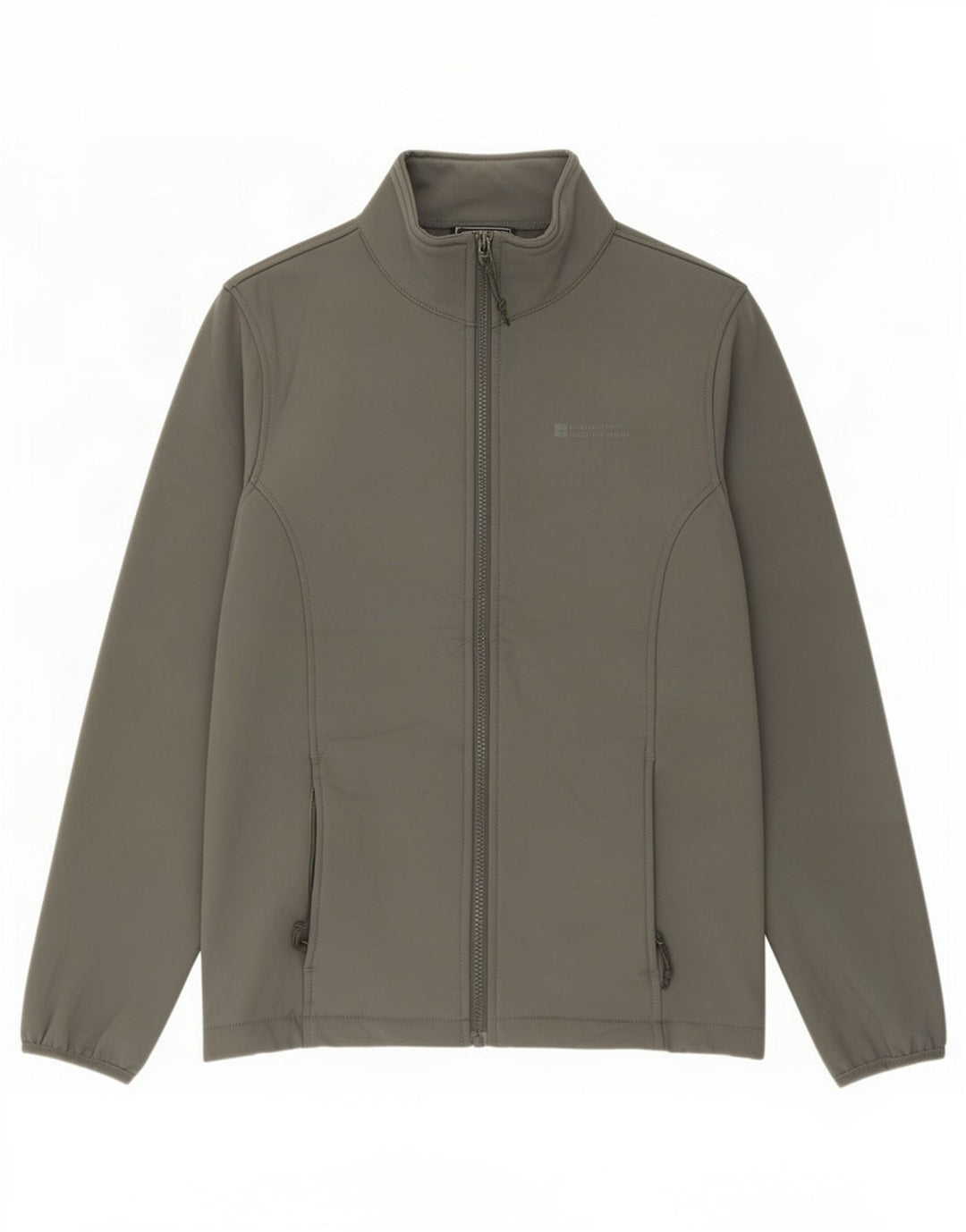 Mountain Warehouse Damen-Trainingsanzugoberteil, UK-Größe 12, mittelgraues Polyester