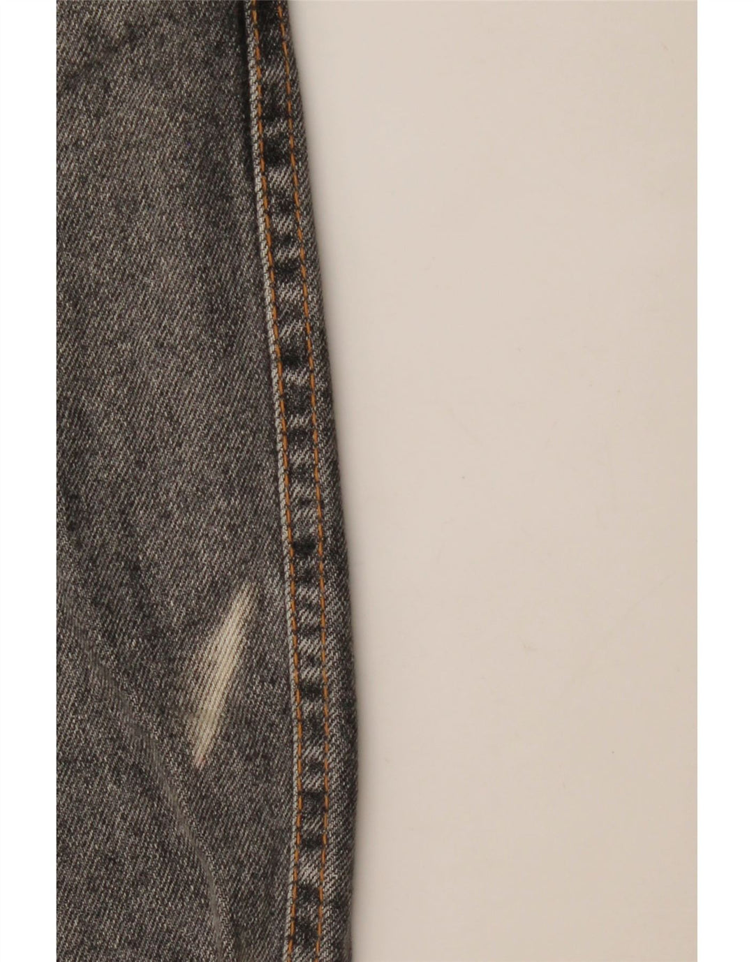 Vintage Damen High Waist Tapered Jeans IT 46 Large W28 L29 Graue Baumwolle