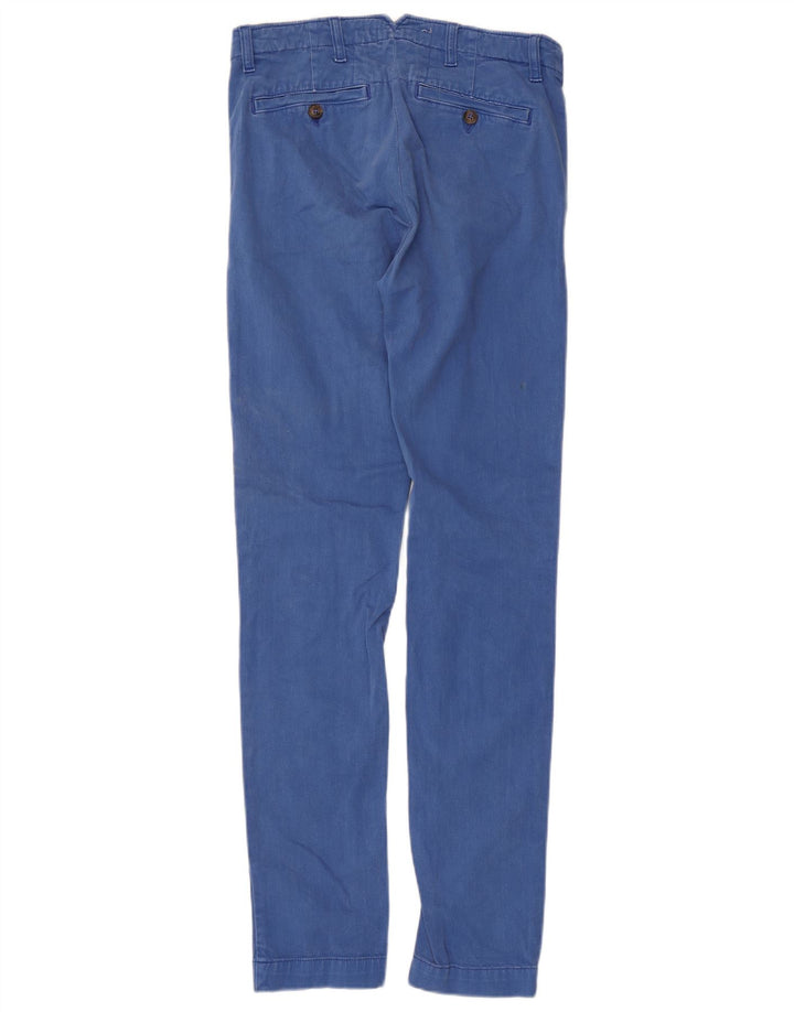 JACK WILLS Slim Chino-Hose für Damen, UK 8, Größe S, W28, L29, Blau