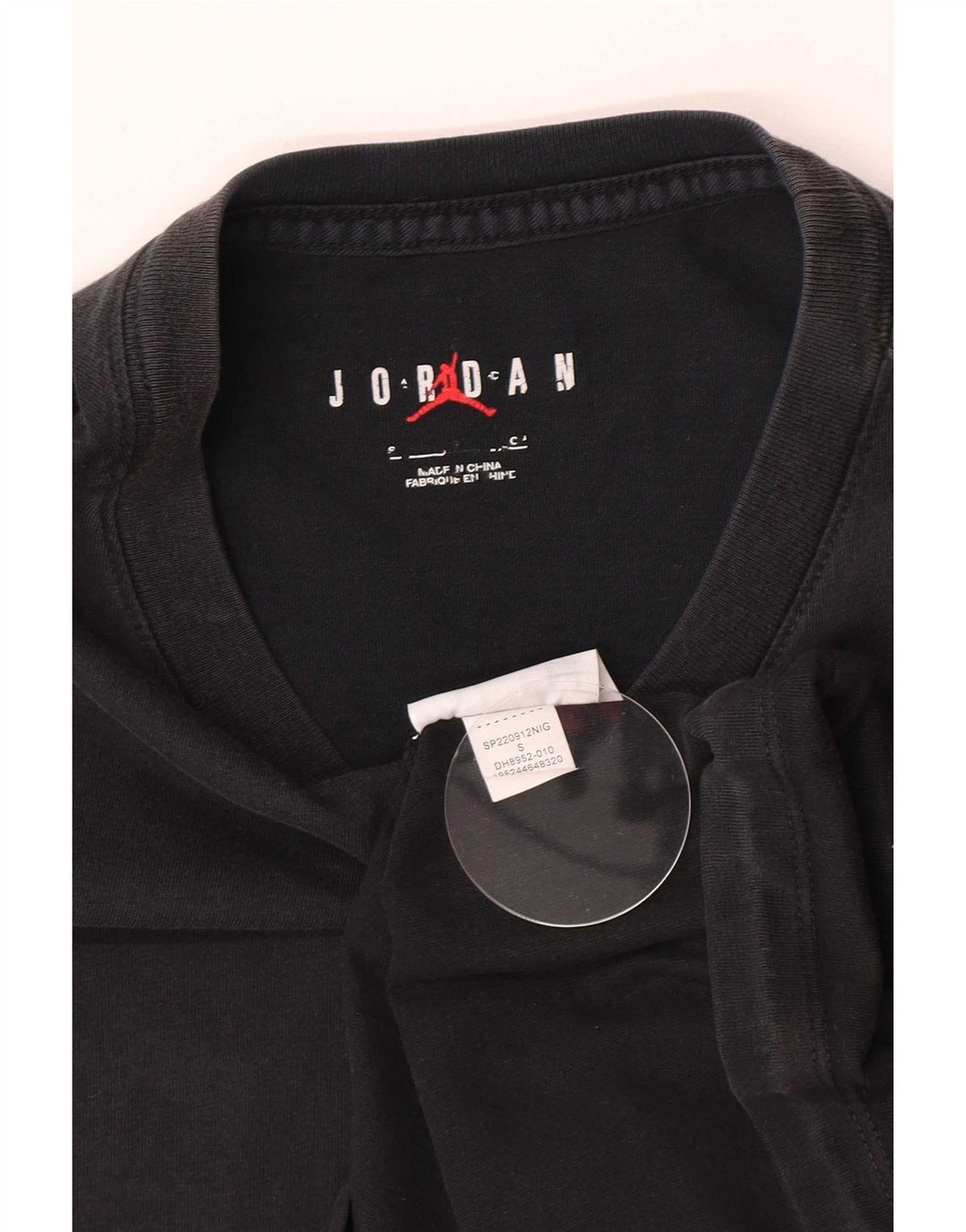 Jordan Herren-T-Shirt mit Grafik, Größe S, schwarze Baumwolle