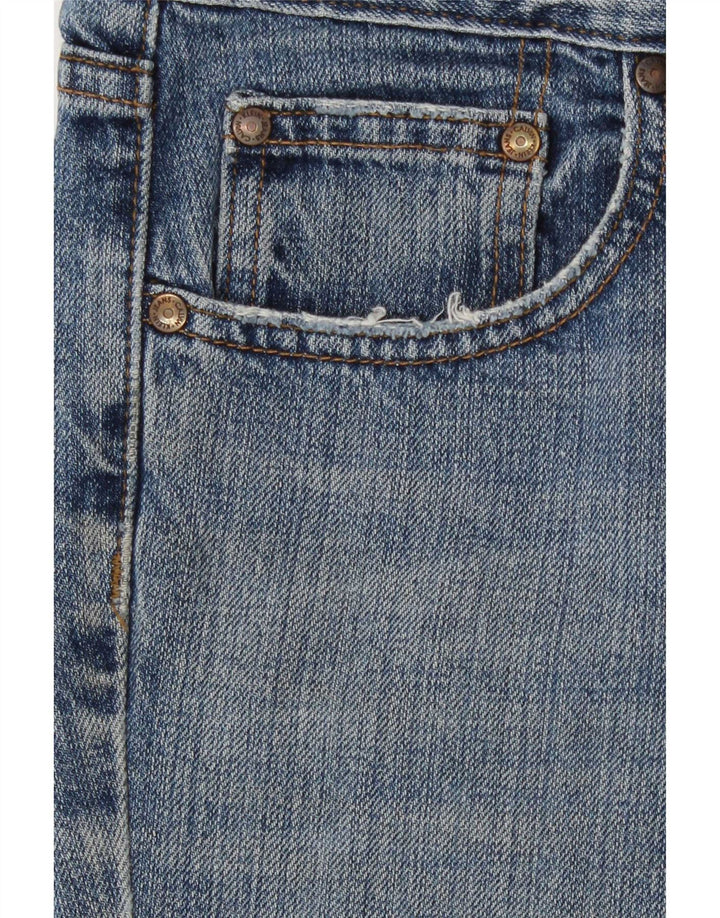 Calvin Klein Damen Bootcut Jeans US 8 Medium W30 L29 Blau