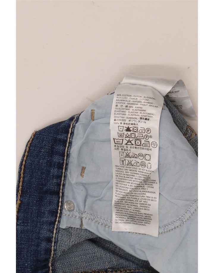 Levi's Damen 505 Straight Jeans US 6 Medium W28 L32 Marineblau Baumwolle