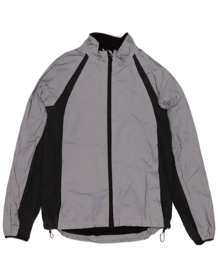 Mountain Warehouse Damen-Trainingsanzugoberteil, UK-Größe 12, Mittelsilber