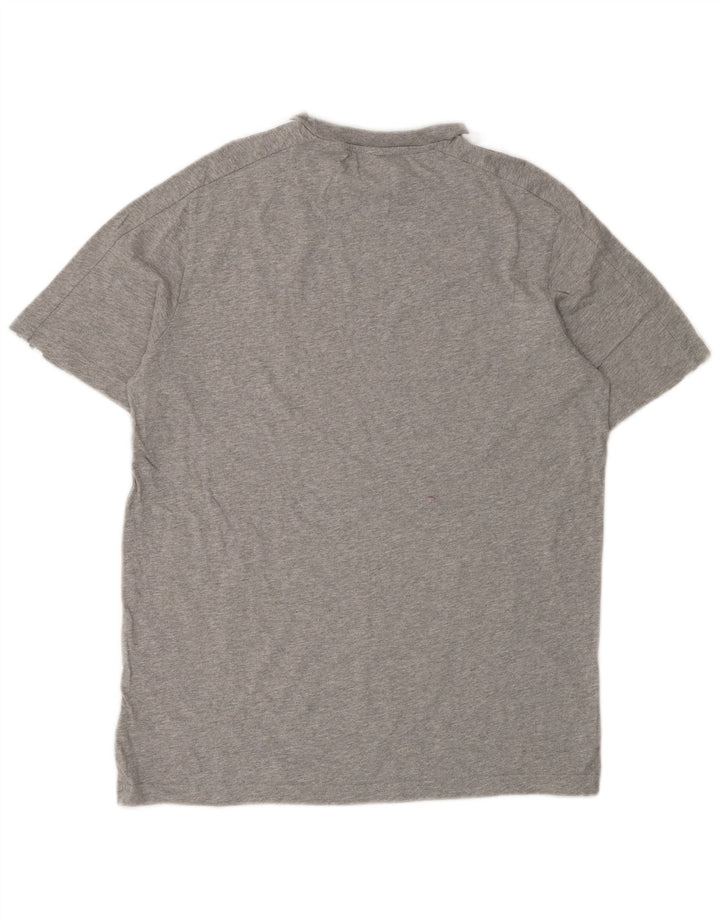 Adidas Herren T-Shirt Top mittelgraue Baumwolle