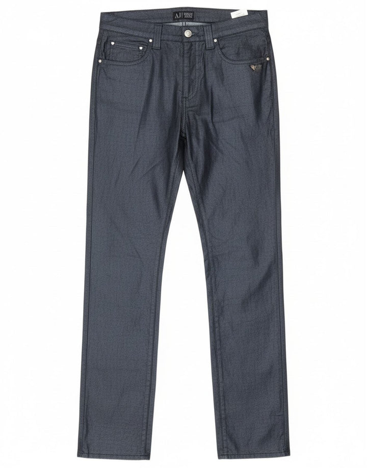 Armani Damen Slim Jeans W29 L32 Marineblaue Baumwolle