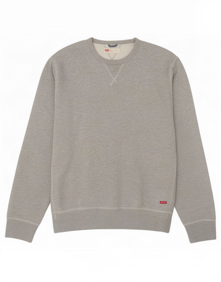 Levi's Herren-Sweatshirt mit Standard-Passform, XL, Grau