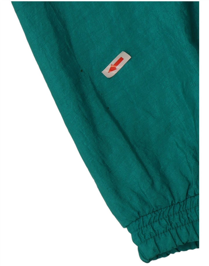 Brugi Herren Grafik-Trainingsanzug-Oberteil, Jacke, XL, Türkis, Polyamid