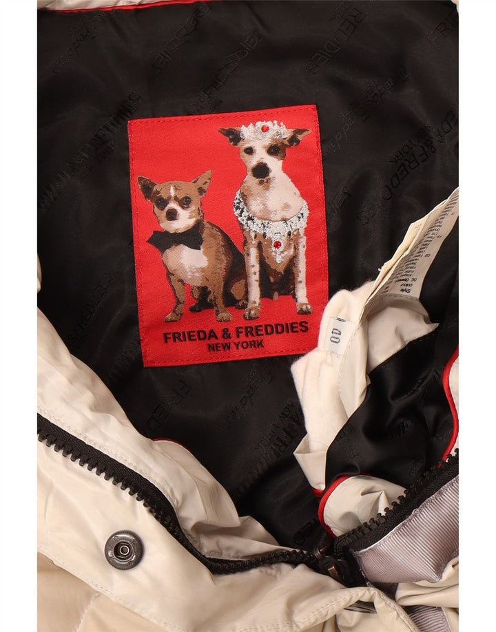 FRIEDA & FREDDIES Damen Wattierte Weste EU 40 Mittelbeige Polyester