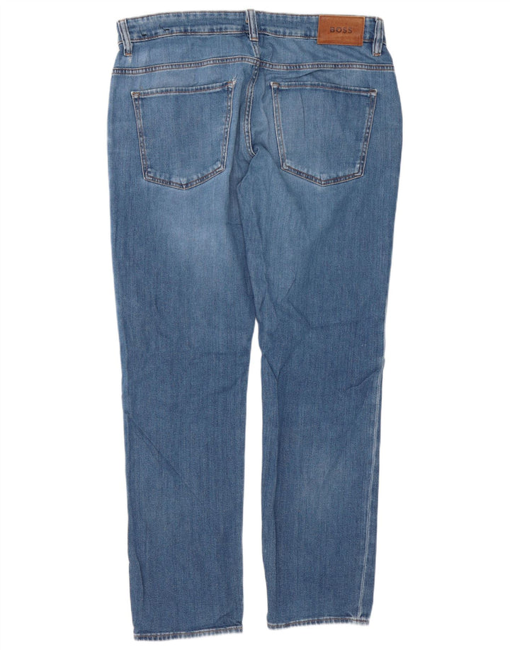 Hugo Boss Herren Delaware Slim Jeans W40 L32 Blau