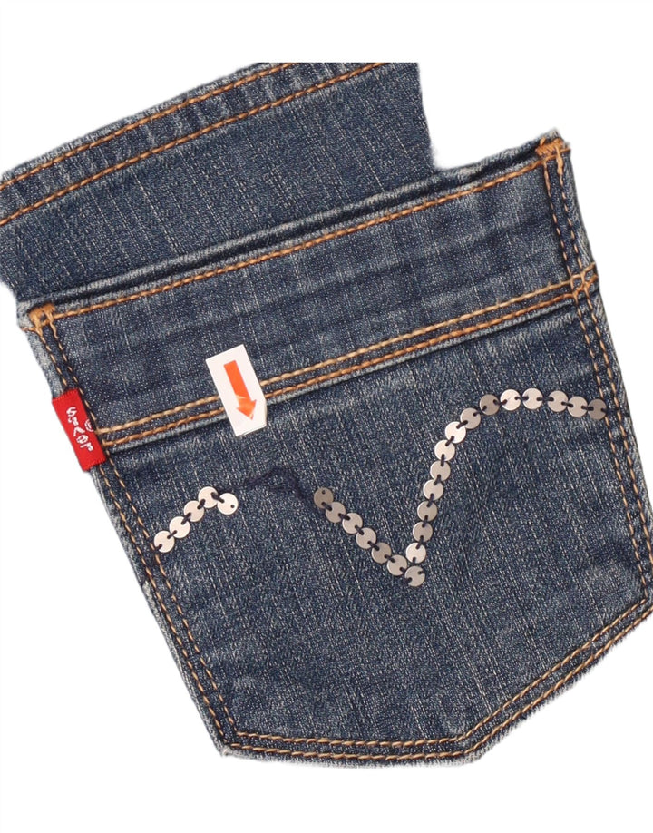 LEVI'S Womens Denim Shorts US 8 Medium W30 Blue Cotton Vintage Levi's and Second-Hand Levi's from Messina Hembry 