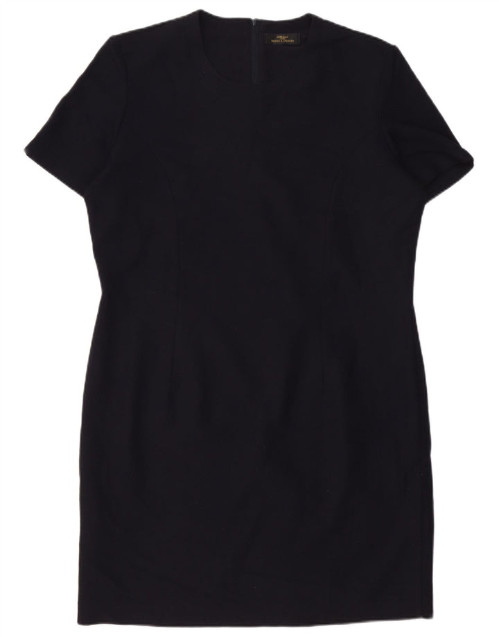 Marks & Spencer Damen Etuikleid UK 18 XL Schwarz