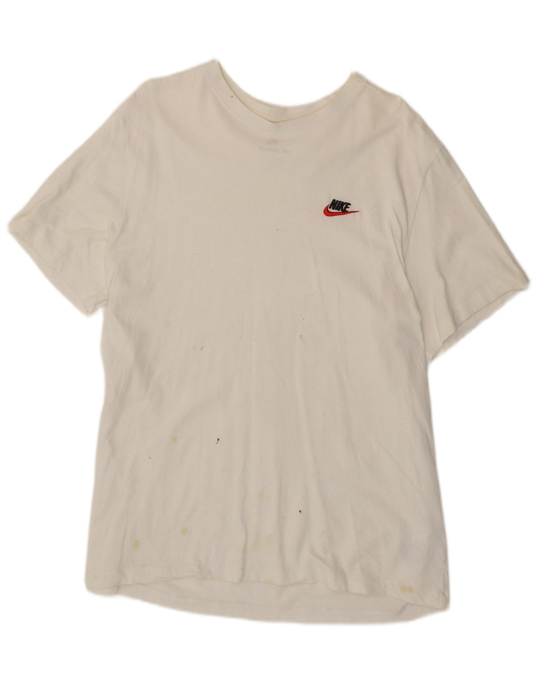 Nike Herren T-Shirt Top XL Weiße Baumwolle