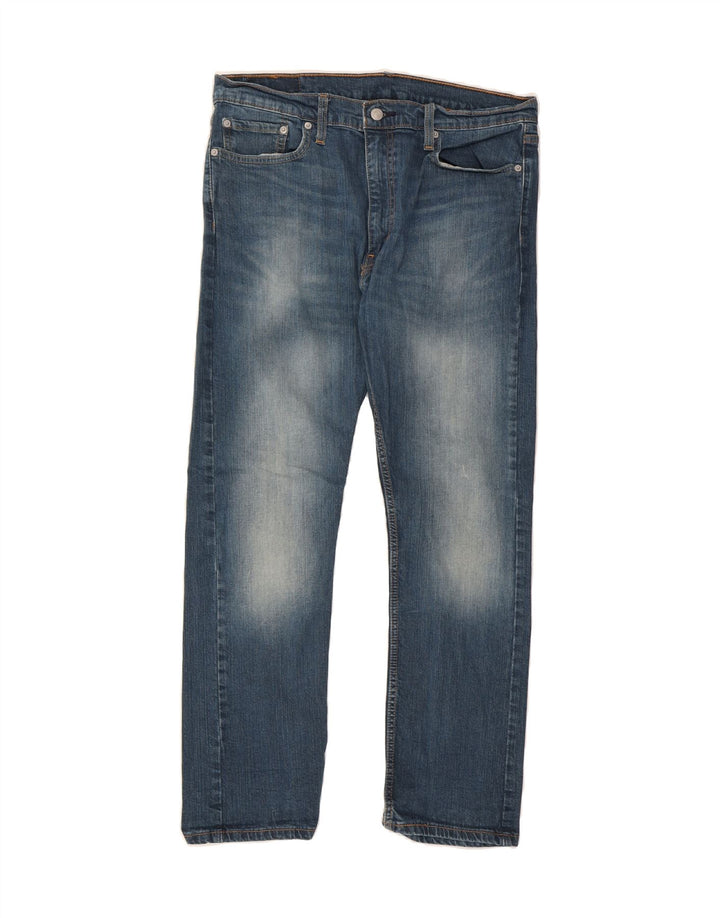 LEVI'S Mens 513 Straight Jeans W36 L30 Blue Cotton Vintage Levi's and Second-Hand Levi's from Messina Hembry 