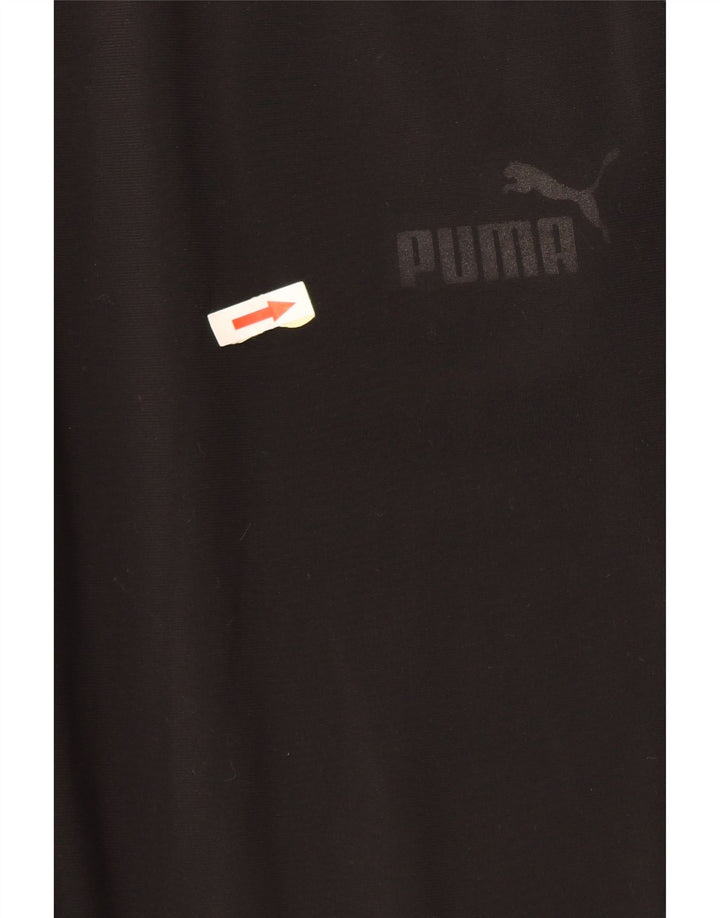 Puma Herren-Trainingshose, Jogginghose, Größe L, Schwarz, Polyester