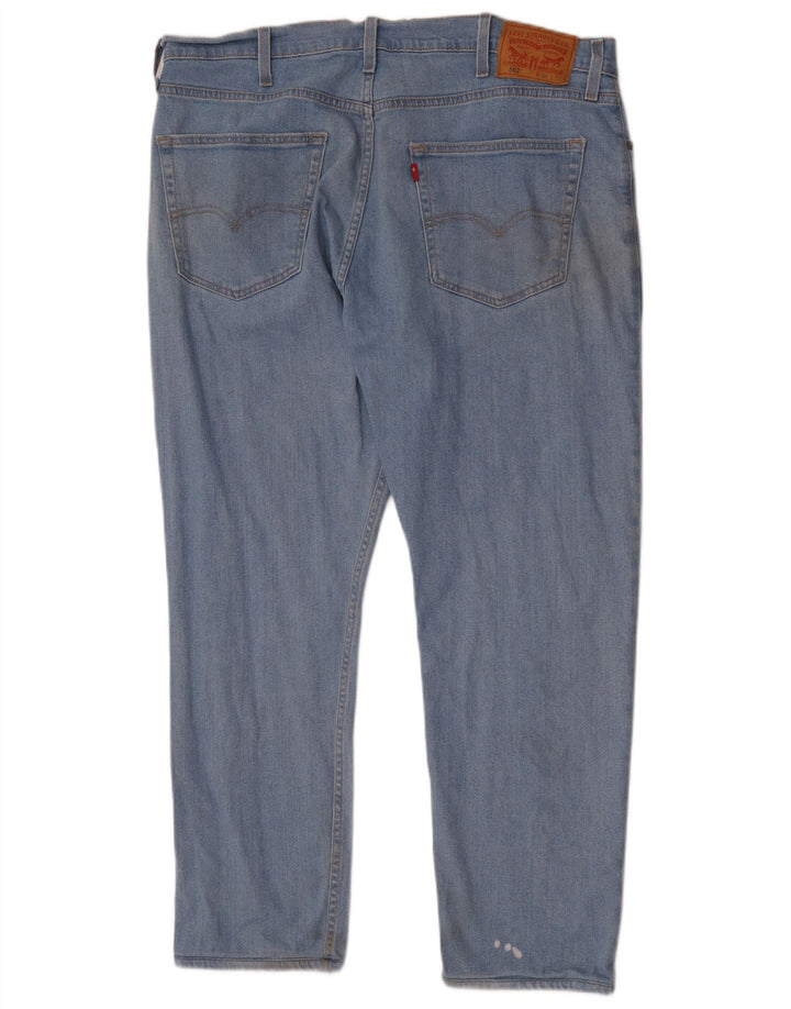 Levi's Herren 502 Tapered Jeans W38 L32 Blaue Baumwolle