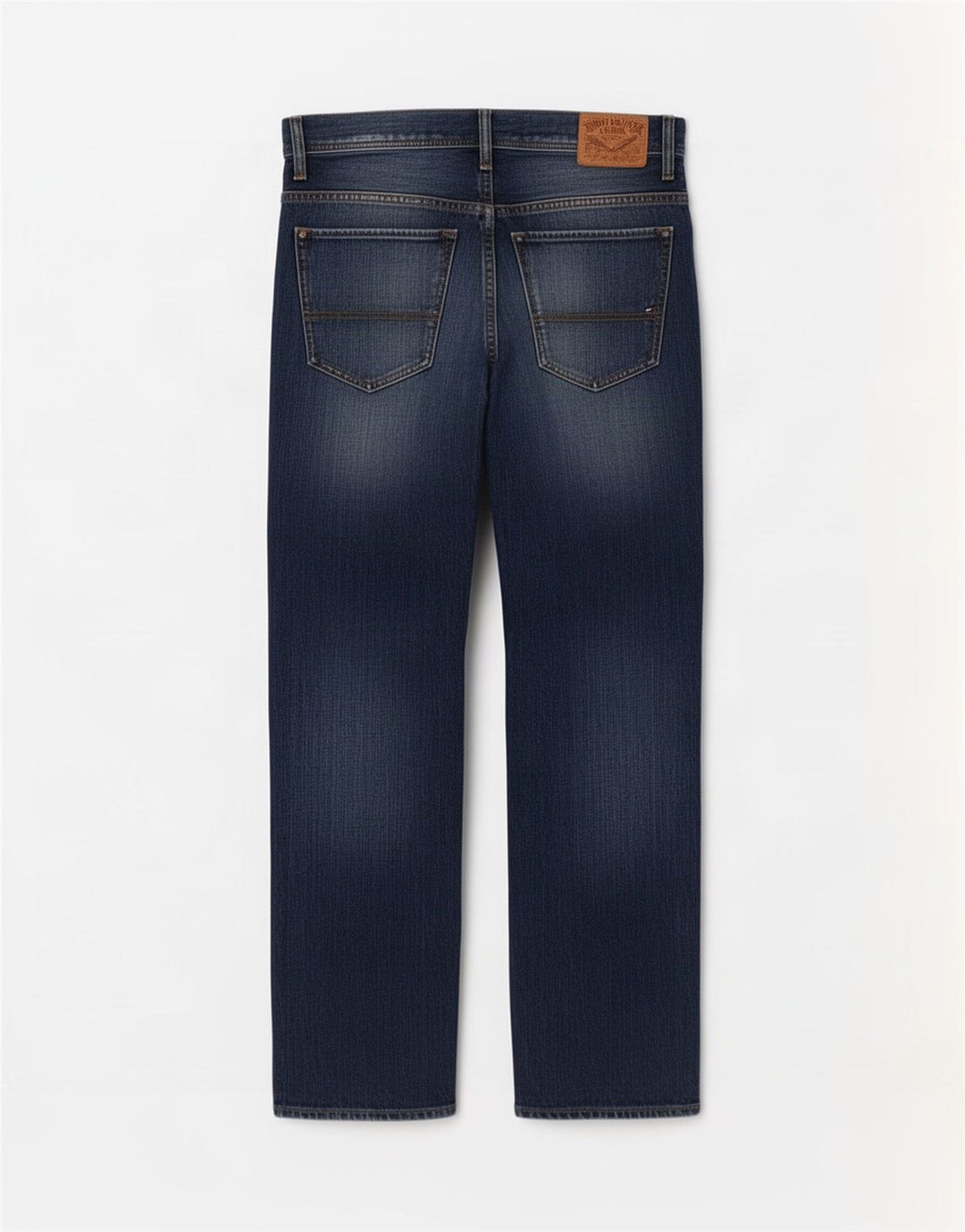 Tommy Hilfiger Herren Ryder Zip Regular Straight Jeans W36 L32 Blau