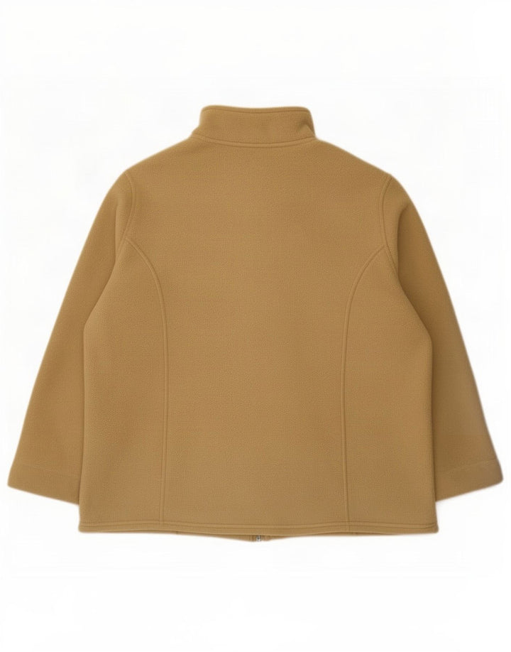 Marks & Spencer Damen Fleecejacke UK 20 2XL Beige Polyester