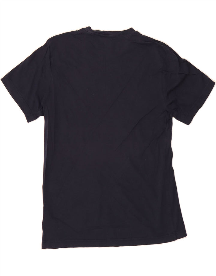 REEBOK Mens Graphic T-Shirt Top Small Navy Blue Cotton Vintage Reebok and Second-Hand Reebok from Messina Hembry 