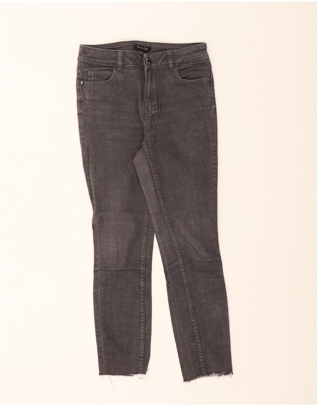 MASSIMO DUTTI Womens Crop Skinny Jeans W26 L25 Grey Vintage Massimo Dutti and Second-Hand Massimo Dutti from Messina Hembry 