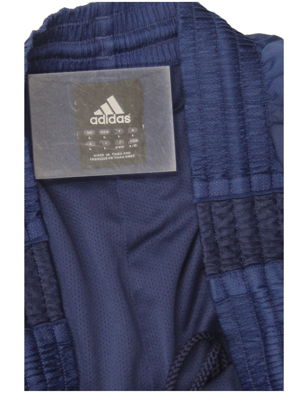 Adidas Herren-Sportshorts, groß, marineblau, Polyester