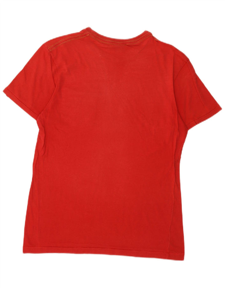 Levi's Damen-T-Shirt mit Grafik, UK 14, mittelrot, Baumwolle