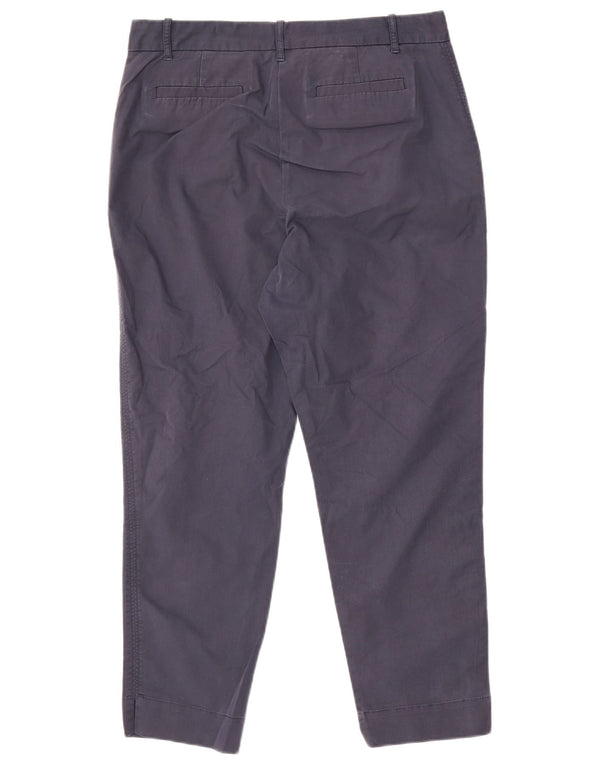 Marks & Spencer Damen Tapered Chinohose UK 14 Large W34 L27 Marineblau