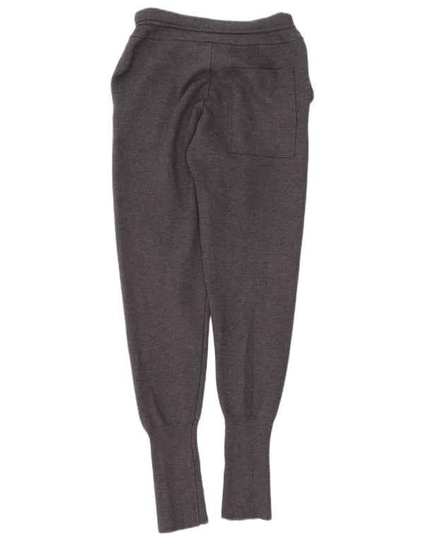 Zara Womens Tracksuit Trousers Joggers UK 8 Small Grey