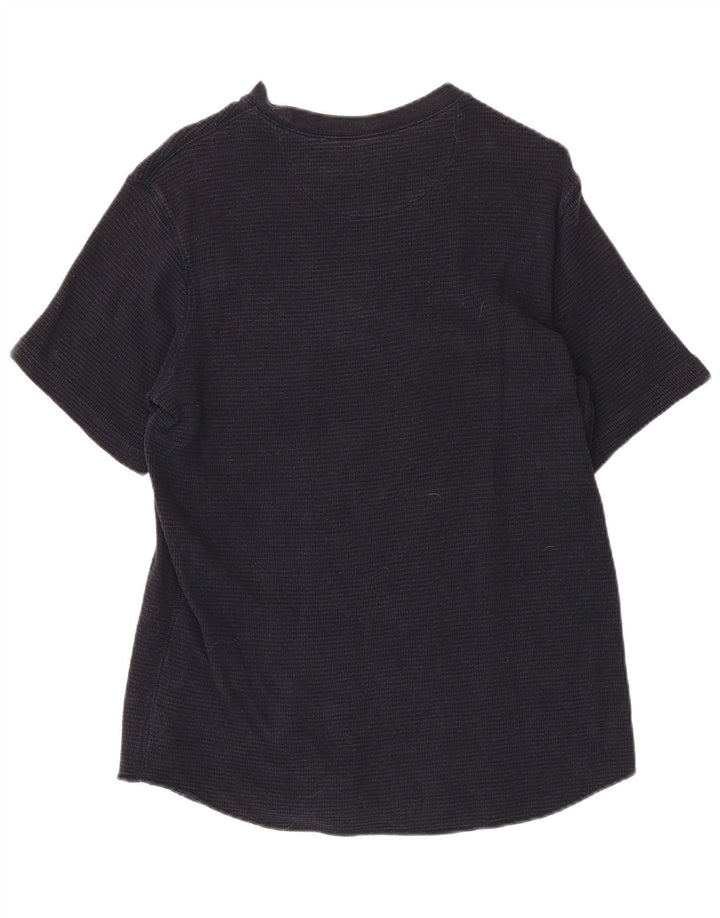 GAP Womens T-Shirt Top UK 10 Small Navy Blue Cotton