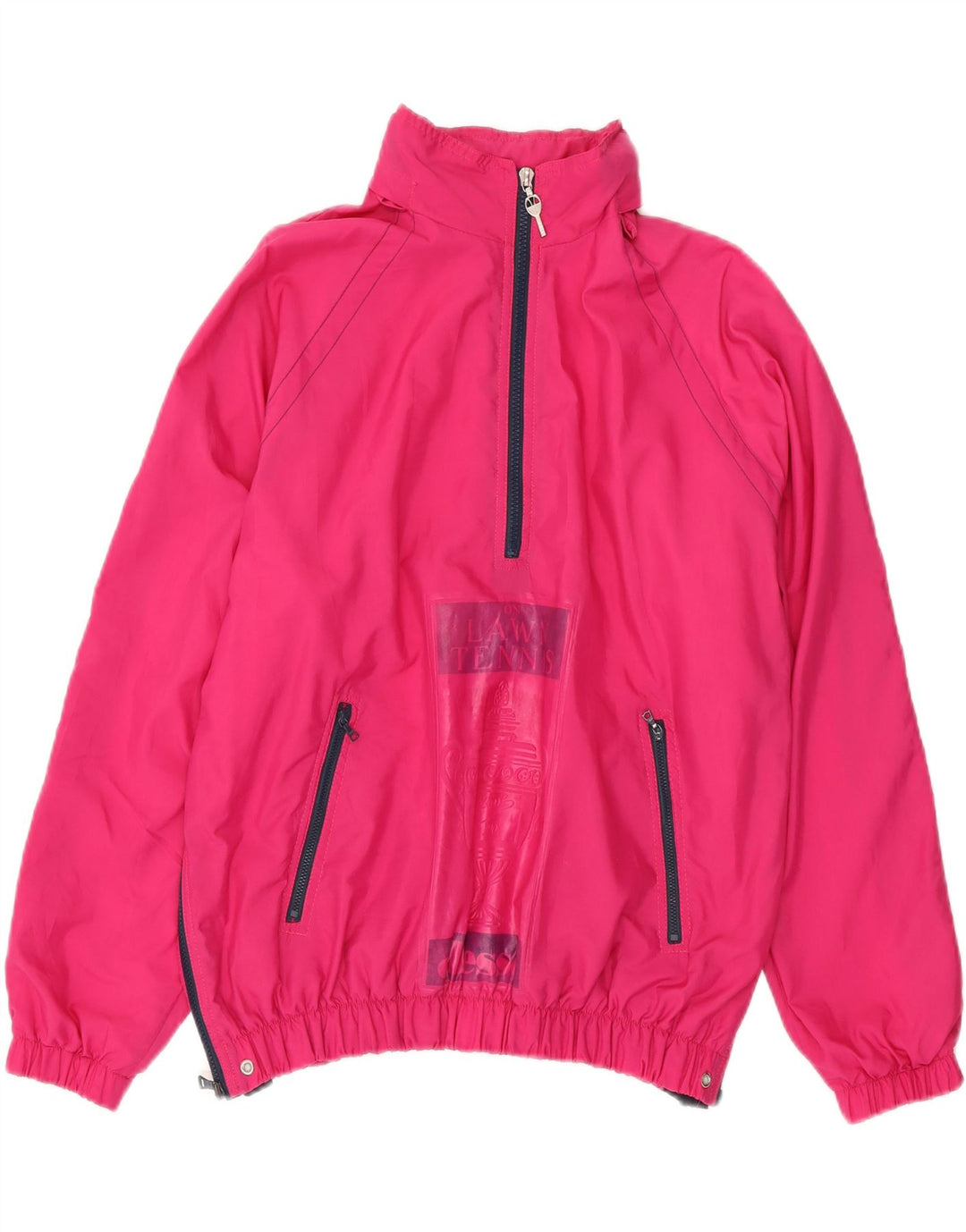 Ellesse Herren Kapuzenpullover Regenjacke UK 38 Mittelrosa