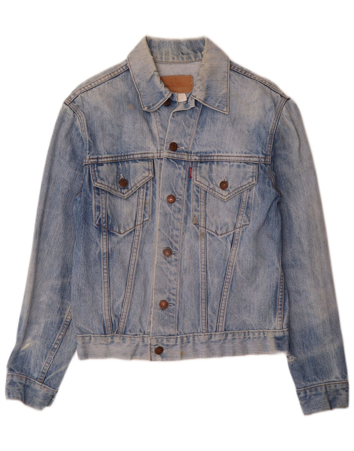 Levi's Damen Jeansjacke UK 12 Mittelblau