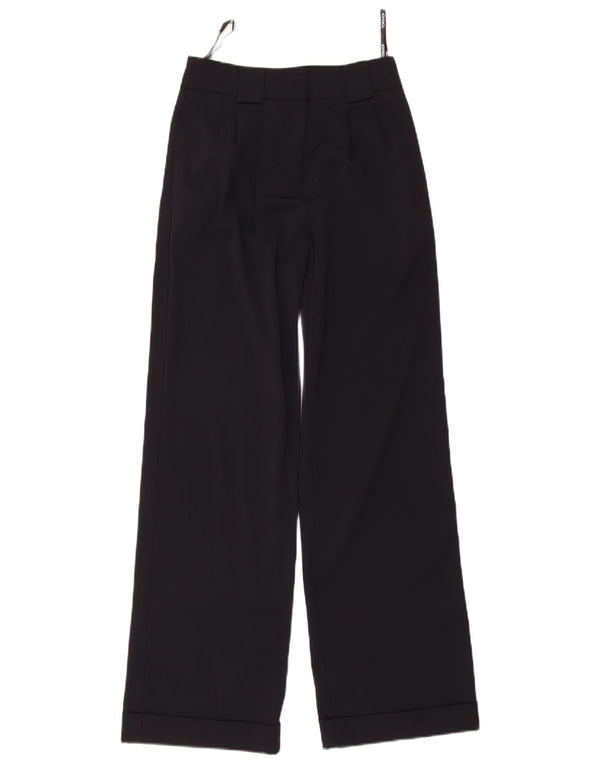 Topshop Damen-Anzughose mit hoher Taille, Größe UK 6, XS, W28, L30, Marineblau